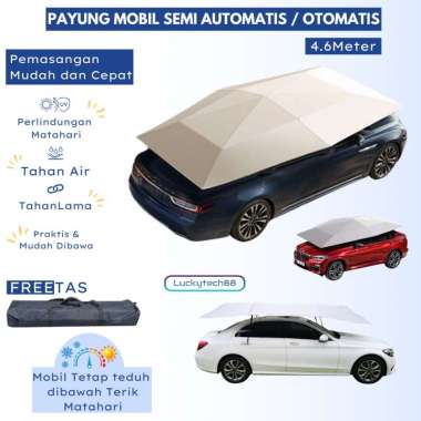 Payung Mobil Portable 4.6M | Payung Mobil Otomatis | Payung Mobil Protektor | Payung Mobil Semi Otom