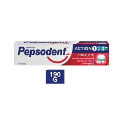 Promo Harga Pepsodent Pasta Gigi Action 123 Complete 190 gr - Blibli