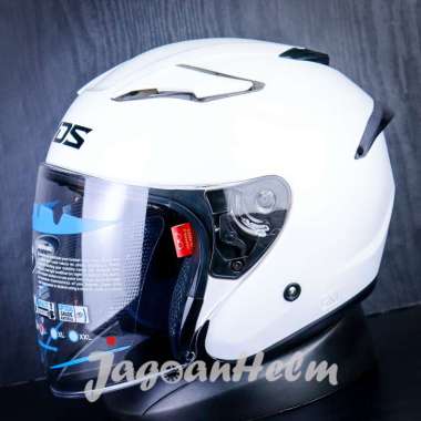 MDS HELM VOLTUS SOLID | WHITE | SINGLE VISOR M