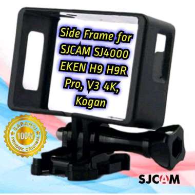 Plastic Side Frame for SJCAM SJ4000 EKEN H9 H9R Pro, V3 4K, Kogan Action Camera