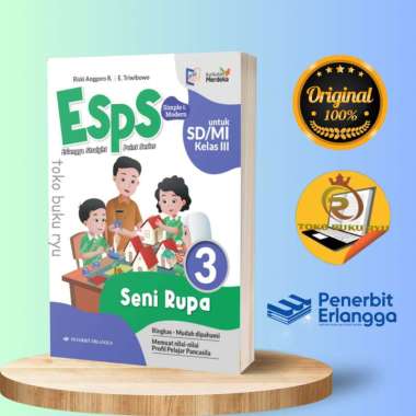 Esps Seni Rupa Kelas 3 SD Kurikulum Merdeka Erlangga