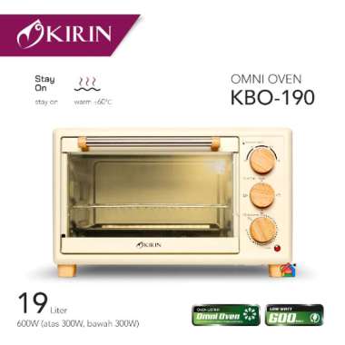 Oven Listrik Kirin KBO 190 Low Watt (19 Liter) / Kirin Oven Listrik KBO190