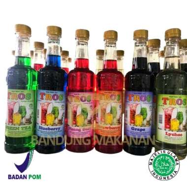 TROS sirup aneka rasa - 600ml Greentea