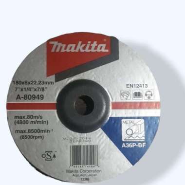Mata batu gerinda WD MAKITA poles asah 4x6 tebal 4 inchi ASLI 4 x 6 MAKITA