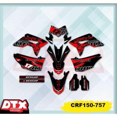 decal crf150 full body decal crf150 decal crf150 supermoto stiker motor crf150 stiker motor keren st