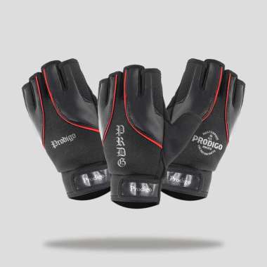 Prodigo * Sarung Tangan Kendal I Sarung Tangan Pria Wanita I Sarung Tangan Motor Half Finger Motif 2