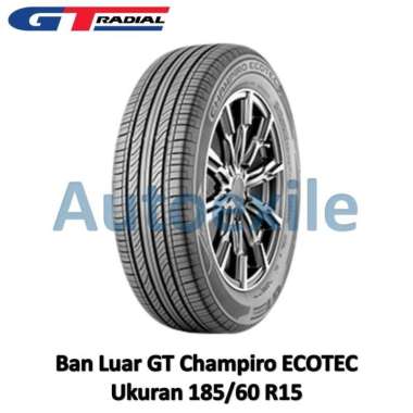Ban Luar GT 185/60 R15 Champiro ECOTEC Tubeless Radial Nano Tech Mobil