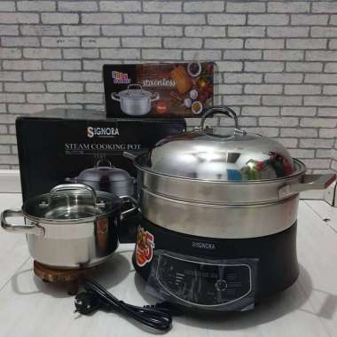 Steam Cooking Pot by signora Silver