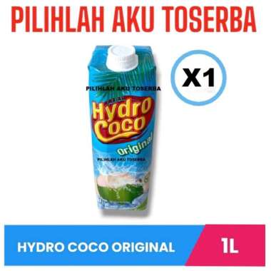 Hydro Coco Air Kelapa KEMASAN 1 LITER - ( HARGA 1 Pcs )