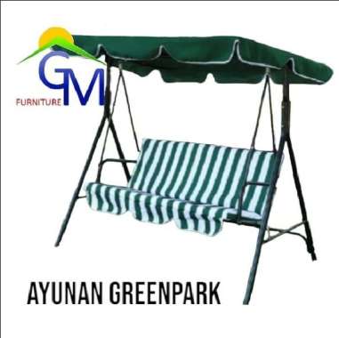 AYUNAN TAMAN/ AYUNAN TAMAN BESI/ SWING CHAIR/ AYUNAN SANTAI Botanical 03