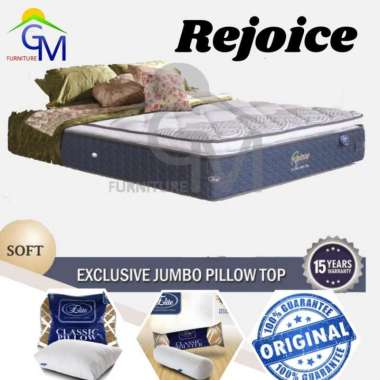 Elite Rejoice Spring Bed Mattress (KASUR) 200/ 180/ 160/ 120/ 100/ 90 100x200