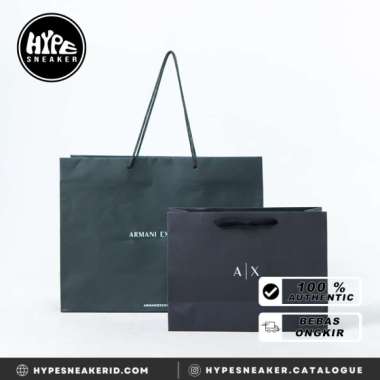 Tas PAPER BAG ARMANI EXCHANGE 100% ORIGINAL Size S