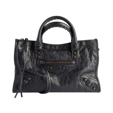 Balenciaga Le City Small Bag Black Black