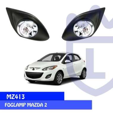 FOGLAMP / LAMPU KABUT DLAA MZ413E C MAZDA 2 2010 COVER HITAM