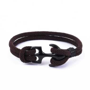 RAMONE PARACORD BRACELET gelang tali gelang pria + FREE BREWYN POUCH COFFEE