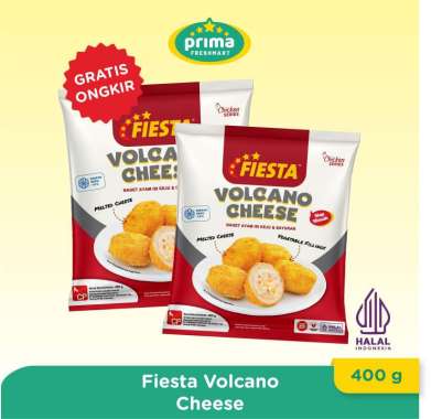 Promo Harga Fiesta Naget Volcano Cheese 500 gr - Blibli