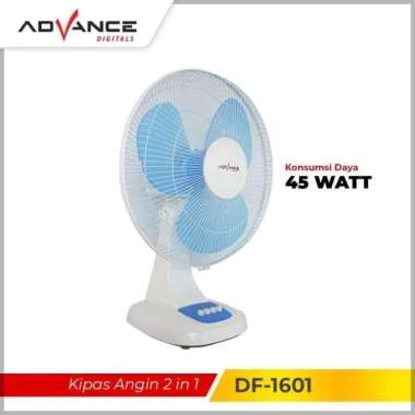 ADVANCE DF-1601 Kipas angin advance Kipas Meja & Dinding 16 Inch