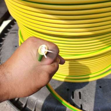 KABEL GROUNDING 50mm / NYA 50 mm/ NYA 1 x 50 / NYA 1x50 SUPREME/BCC 50 - kuning hijau Hitam