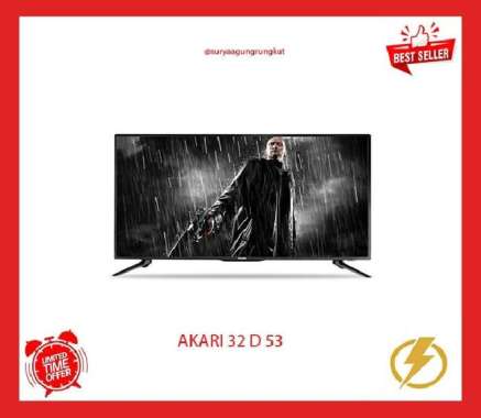 DIGITAL LED TV AKARI 32 INCH USB HDMI - 32 D 53