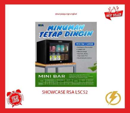 SHOWCASE MINI RSA 52 LITER 90 WATT - LSC52