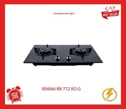 KOMPOR GAS TANAM RINNAI 2 TUNGKU RB - 772RO (G)