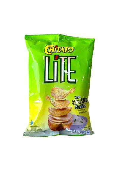 Chitato Lite Saus Krim & Bawang [55 gr]