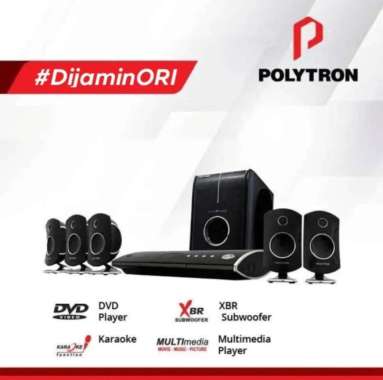 POLYTRON HOME THEATER PHT 500 SR --- GARANSI RESMI