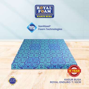 Kasur Busa Royal Foam Enduro Kasur Anak Kos Premium Rollpack Density 24 T5cm / 10cm Tebal 10cm 120 x