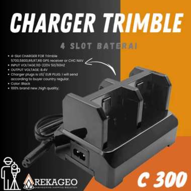 Charger 4 Slot C300 CHCNAV/ Trimble 5700 5800 R8 R7 R6 GNSS GPS Batt CHCNAV