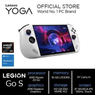 LENOVO LEGION GO S 8ARP1 AMD Ryzen Z2 Go 16GB 512GB Win 11 8" WUXGA 120HZ