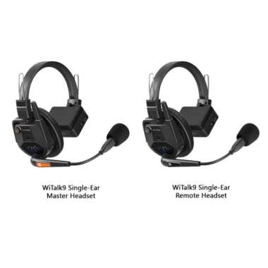 Saramonic Witalk9 SMH Master Headset Witalk9 SRH Remote Headset Full Duplex Wireless Intercom Headse