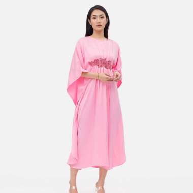 MKY CLOTHING DRESS KAFTAN MOTIF BUNGA Tosca