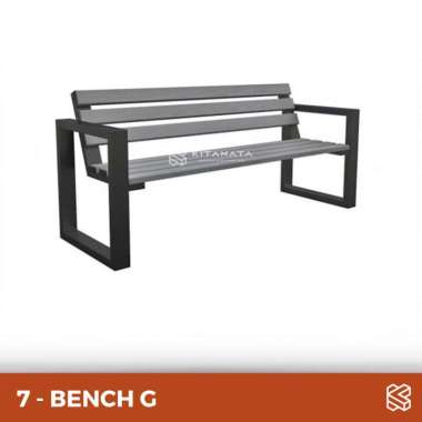 Kursi Sender // Kursi Taman // Kursi Kayu Outdoor Kursi Taman G