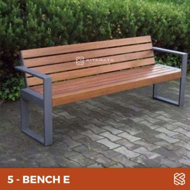 Kursi Sender // Kursi Taman // Kursi Kayu Outdoor Kursi Taman E