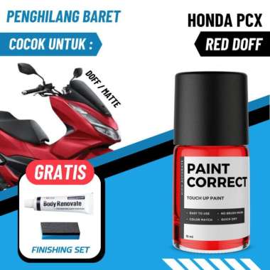 CAT OLES PENGHILANG BARET HONDA PCX RED DOFF MERAH MATTE