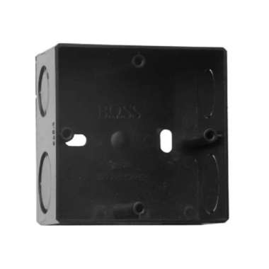 Original BOSS B157PBK Inbow Dus Plastik Hitam Berkualitas Desain Unik