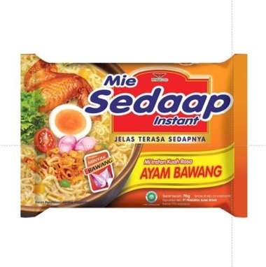 SEDAAP Mie Instan mie sedaap mi sedaap [5 pcs / banded] Ayam Bawang