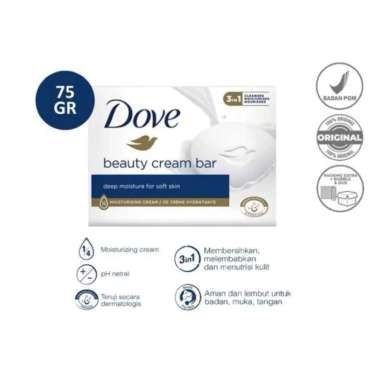 Promo Harga Dove Bar Soap White Beauty 100 gr - Blibli