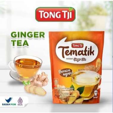 Promo Harga Tong Tji Tematik Instant Ginger Tea per 10 sachet 21 gr - Blibli