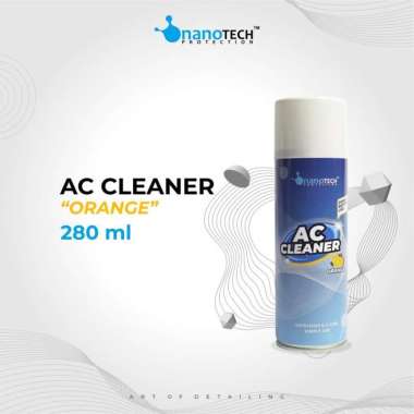 AC CLEANER - PEMBERSIH AC MOBIL - AC REFRESHER - NANOTECH PROTECTION Orange