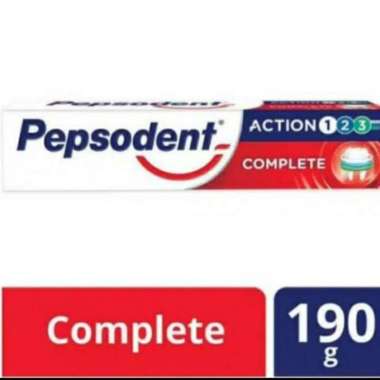 Promo Harga Pepsodent Pasta Gigi Action 123 Complete 190 gr - Blibli