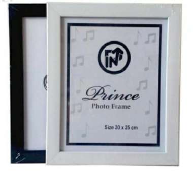 FRAME BINGKAI FIGURA / PIGURA MINIMALIS BLESSING UKURAN 10R / 8R Putih