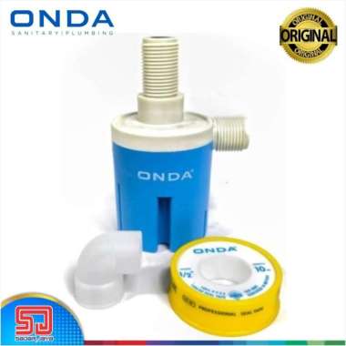 ONDA Stop Kran Otomatis Vertikal 3/4" Pelampung Toren Kolam Bak Air