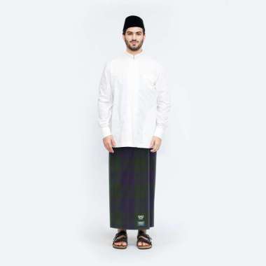 Sarung BHS Classic Gold Motif C42 KDT Olive Tua