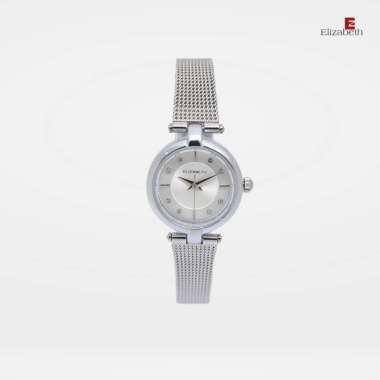 Jam Tangan Wanita - Elizabeth | Mesh Strap 2203-0661 Silver