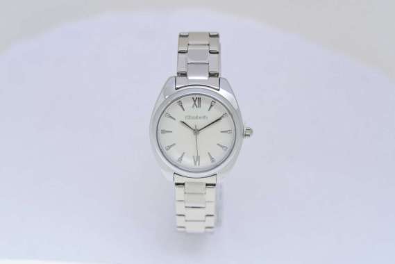 Jam Tangan Wanita - Elizabeth | Chain Strap 2201-0908 Silver