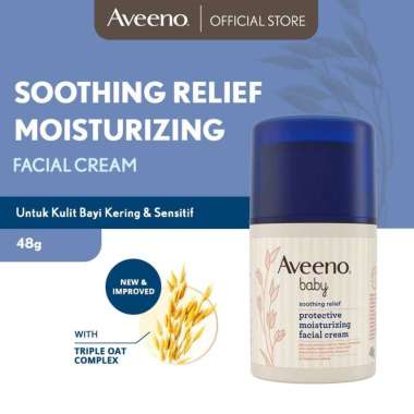 Aveeno Baby Soothing Relief Moisturizing Facial Cream 48g - Lotion Bayi/Cream Bayi/Cream Wajah Bayi/