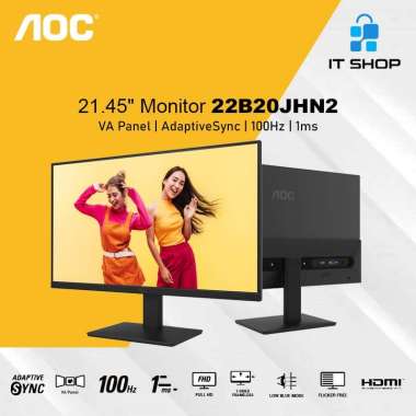 AOC Monitor 21.45 inch 22B20JHN2 - 100Hz VA