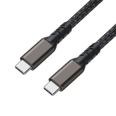 Kabel data nylon braided fast charging USB type C to type C 6A 66W WMO YUKD66 3M