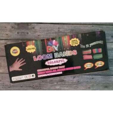 Loom Bands Colourful Latex Free Gelang Karet Singapore